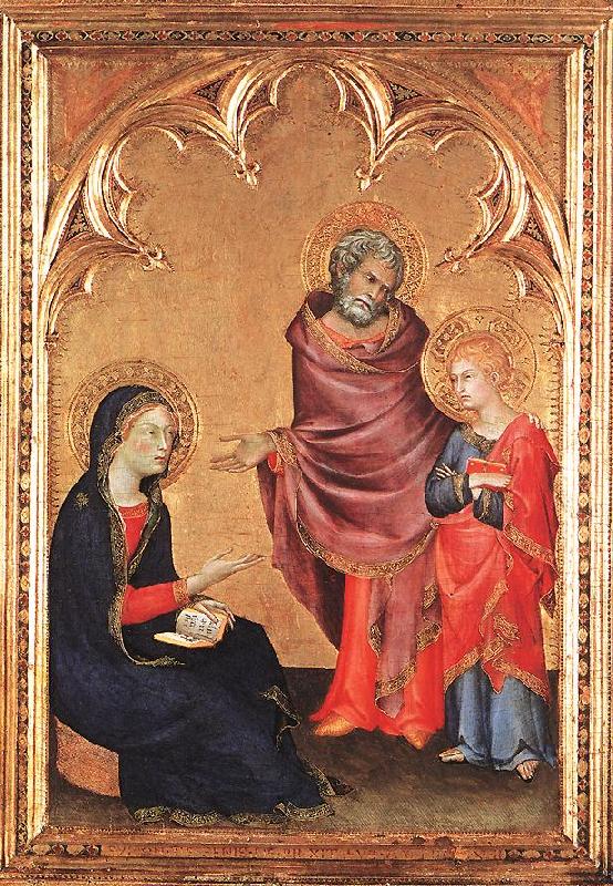 Simone Martini Christ Returning to his Parents